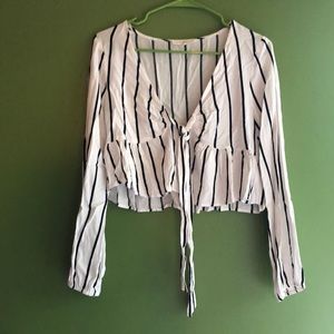 Long sleeve blouse